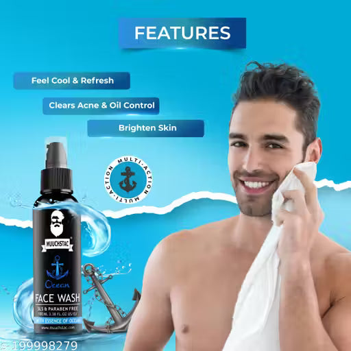 Muuchstac Ocean Refresh Face Wash